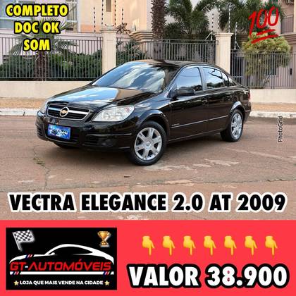 CHEVROLET VECTRA 2.0 MPFI ELEGANCE 8V FLEX 4P AUTOMÁTICO CHEVROLET VECTRA 2.0 MPFI ELEGANCE 8V FLEX 4P AUTOMÁTICO